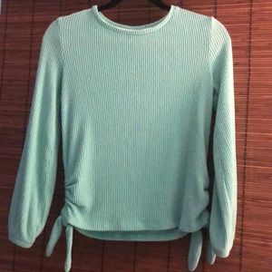 Girls Large 14 Teal Long Sleeve